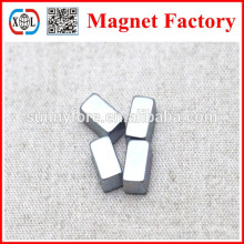 N42 block shape blue zinc coating magnets